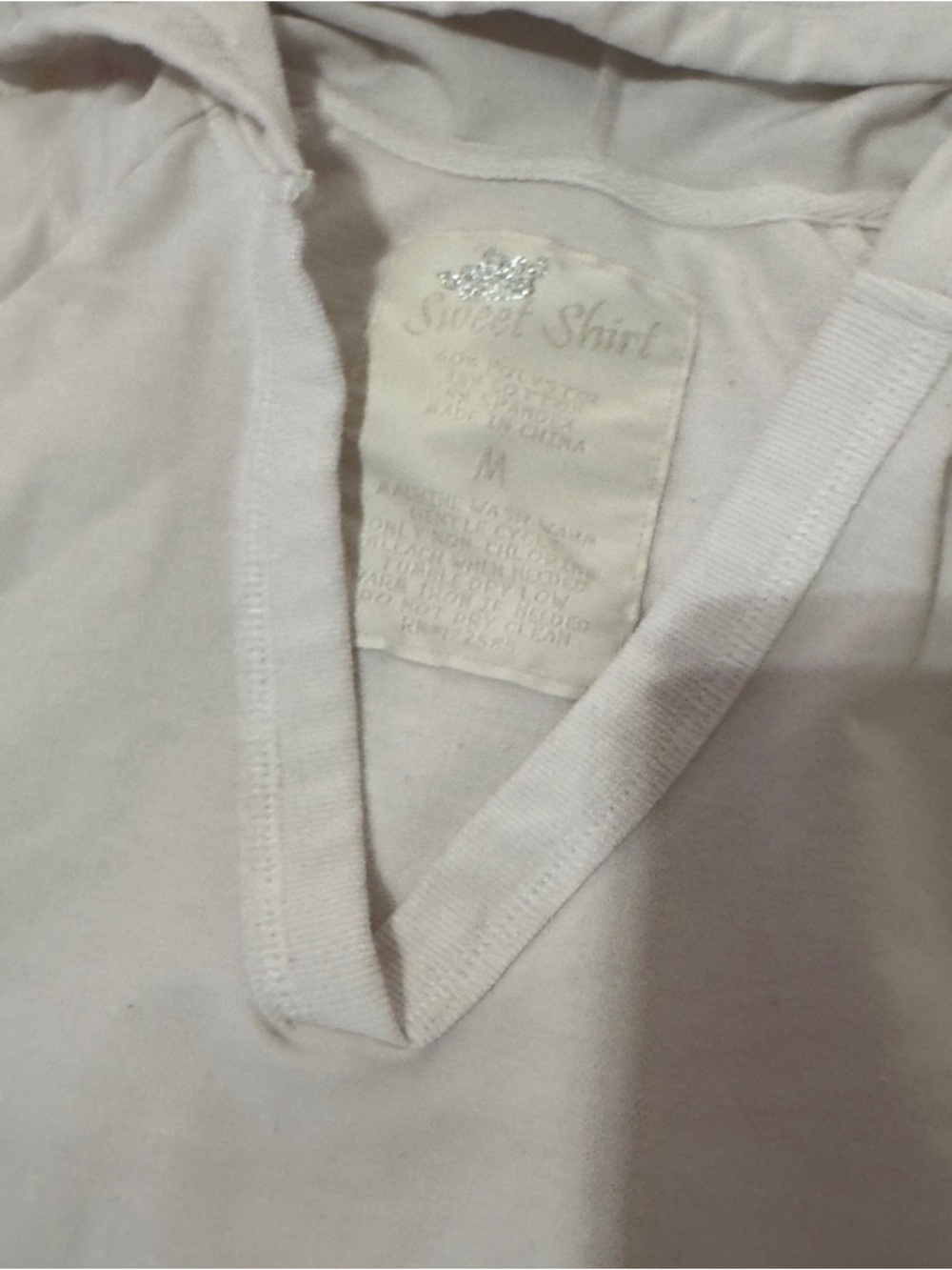 Y2K Hooded Pullover Top - Picture 3 of 9